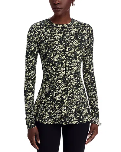 Proenza Schouler White Label Audrey Top In Black