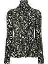 Proenza Schouler White Label Audrey Top In Daffodil Multi