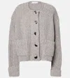 Proenza Schouler White Label Azura Wool Cardigan In Blue