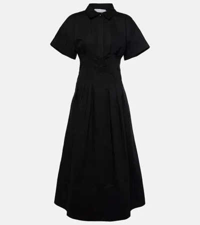 Proenza Schouler White Label Hemdblusenkleid Balston In Schwarz