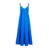 Proenza Schouler White Label Barker Dress In Blue
