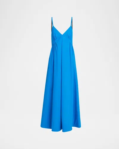 PROENZA SCHOULER WHITE LABEL BARKER SLEEVELESS STRETCH POPLIN DRESS