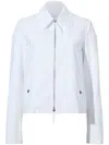 Proenza Schouler White Label Barnes Cotton Jacket In White