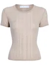Proenza Schouler White Label Blaine T-shirt In Neutrals
