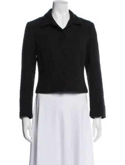 Pre-owned Proenza Schouler White Label Blazer In Black