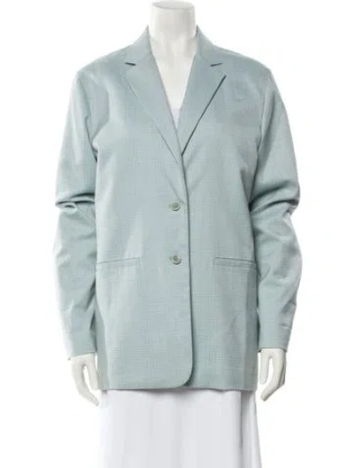 Pre-owned Proenza Schouler White Label Blazer In Blue