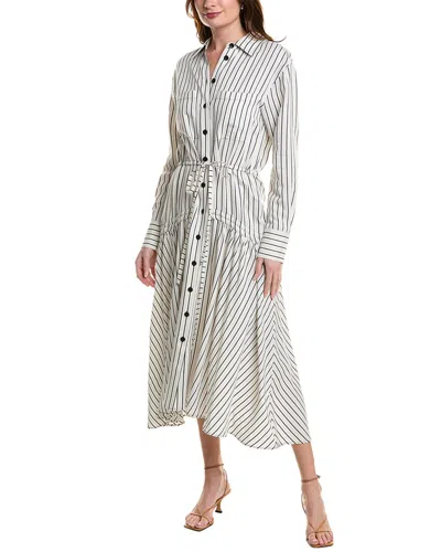 Proenza Schouler White Label Bonnie Shirtdress In White