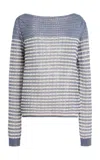 Proenza Schouler White Label Britta Breto-striped Knit Sweater In Multi