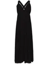 Proenza Schouler White Label Pleated Tank Dress In Black