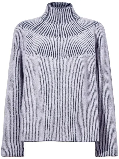 Proenza Schouler White Label Brynn Sweater In Gray