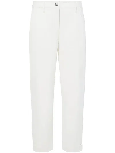 Proenza Schouler White Label Cait Pant In Cotton Twill In White