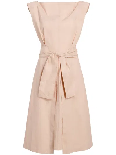 Proenza Schouler White Label Caro Midi Dress In Pink