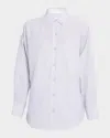 Proenza Schouler White Label Caroline Long-sleeve Linen Shirt In White