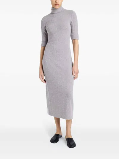 Proenza Schouler White Label Cerine Dress In Light Alloy Melange In Multi