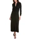Proenza Schouler White Label Clara Ruched Shirtdress In Black