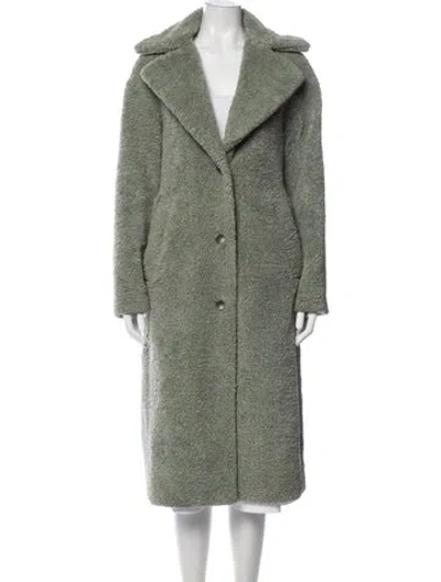 Pre-owned Proenza Schouler White Label Coat In Green