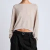 Proenza Schouler White Label Conley Knit Sweater In Rose In Neutral