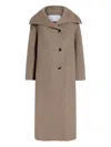 Proenza Schouler White Label Corey Belted Coat In Neutral