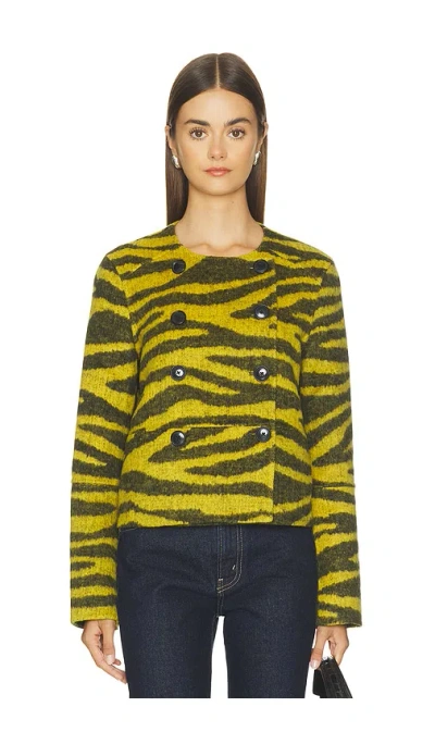 Proenza Schouler White Label Courtney Jacket In Green