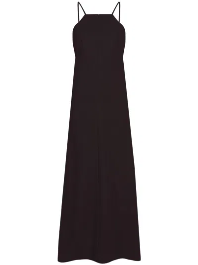 Proenza Schouler White Label Cut-out Detailing Sleeveless Dress In Black