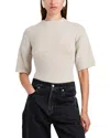 Proenza Schouler White Label Dana Wool Sweater In White