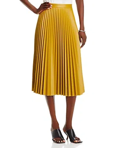 Proenza Schouler White Label Pleated Midi Skirt In Chai