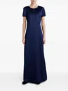 Proenza Schouler White Label Delphine Maxi Dress In Blue