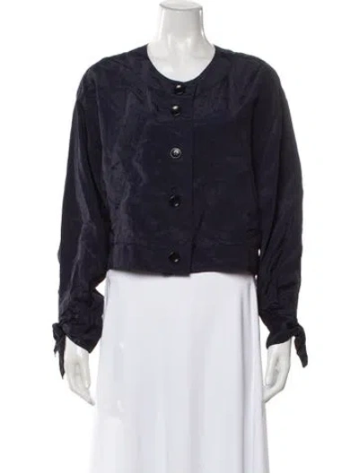 Pre-owned Proenza Schouler White Label Denim Jacket In Blue
