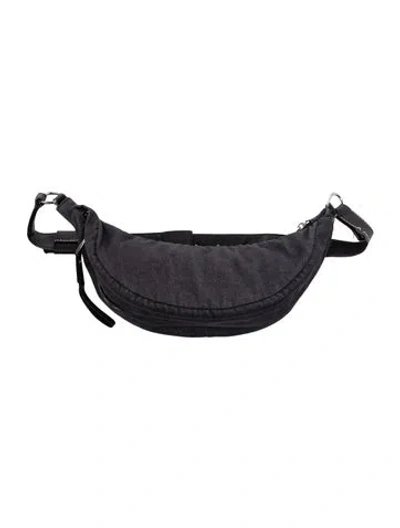 Pre-owned Proenza Schouler White Label Denim Shoulder Bag In Blue