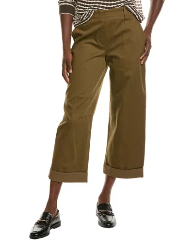 Proenza Schouler White Label Dori Pant In Brown
