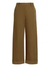 Proenza Schouler White Label Dori Trousers In Green