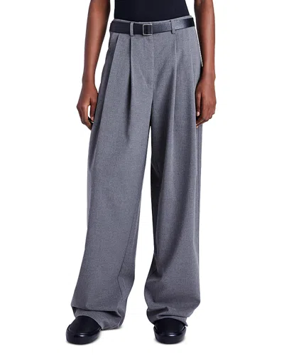 Proenza Schouler White Label Eleanor Pants In Grey Melange