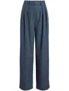 Proenza Schouler White Label Eleanor Trousers In Blue