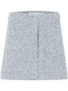 Proenza Schouler White Label Elise Mini Skirt In Blue