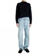 Proenza Schouler White Label Ellsworth Jean In Light Wash In Blue