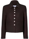 Proenza Schouler White Label Emilie Jacket In Brown