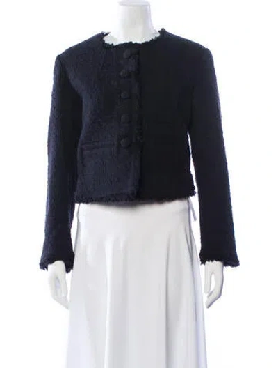 Pre-owned Proenza Schouler White Label Evening Jacket In Black