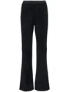 Proenza Schouler White Label Evie Flared Trousers In Black