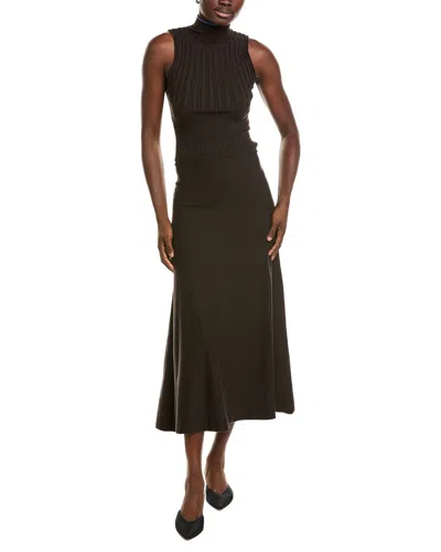 Proenza Schouler White Label Ezme Dress In Green
