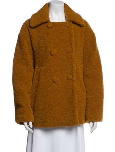 Pre-owned Proenza Schouler White Label Faux Fur Jacket In Neutral