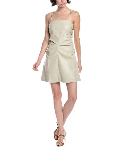 Proenza Schouler White Label Fitted Spaghetti Mini Dress In Neutral
