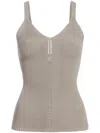 Proenza Schouler White Label Gene Tank Top In Neutrals