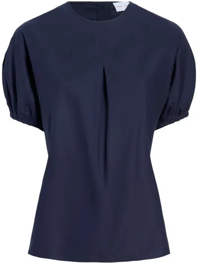 Proenza Schouler White Label Haleigh Blouse In Blue