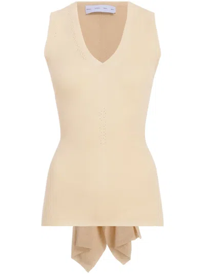 Proenza Schouler White Label Heyde Vest In Neutrals