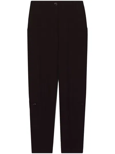 Proenza Schouler White Label High-waisted Tailored Trousers In Black