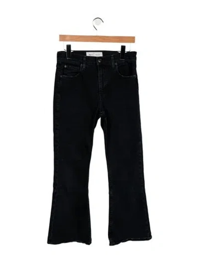 Pre-owned Proenza Schouler White Label High-rise Flared Jeans In Blue