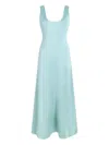 Proenza Schouler White Label Isabelle Dress In Blue