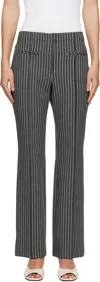Proenza Schouler White Label Isadora Trousers In Black