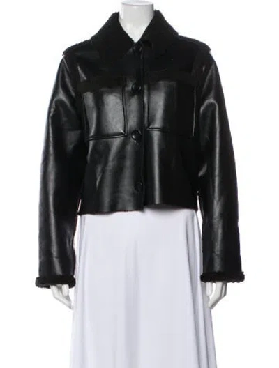 Pre-owned Proenza Schouler White Label Jacket In Black