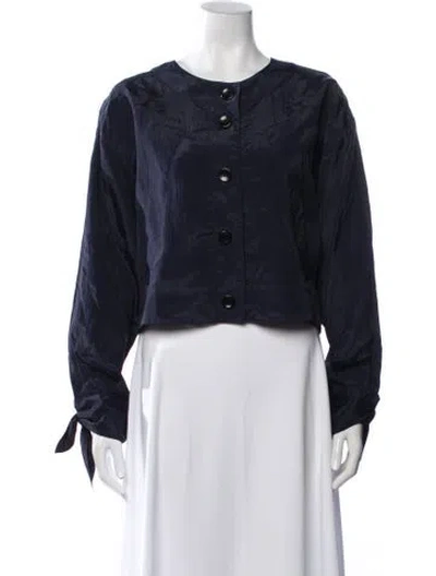 Pre-owned Proenza Schouler White Label Jacket W/ Tags In Blue